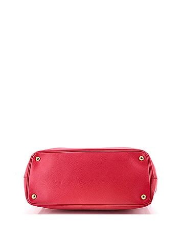 Prada Double Zip Lux Tote Saffiano Leather Medium (view 2)
