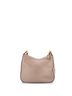 Prada 100% Leather Tan Striped Strap Zip Hobo Vitello Daino Medium One size - photo 4