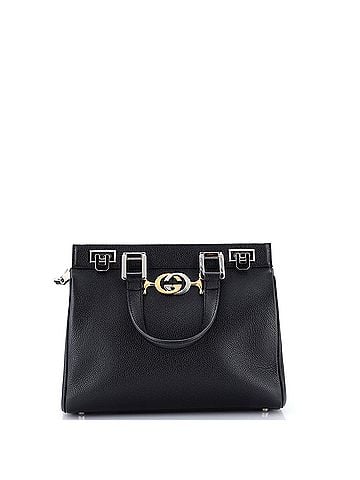 Gucci Zumi Top Handle Bag Leather Small (view 1)
