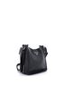 Prada 100% Leather Black Logo Strap Hobo Leather Medium One size - photo 3