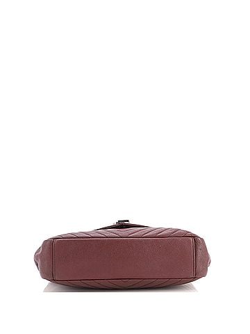 Saint Laurent Classic Monogram College Bag Matelasse Chevron Leather Large (view 2)