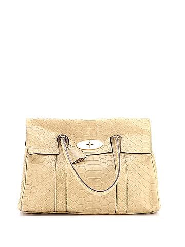 Mulberry Bayswater Satchel Crocodile Embossed Leather Medium (view 1)