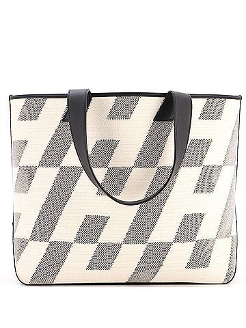 Hermès Cabas H en Biais Tote Canvas with Leather 40 (view 1)