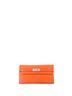 Hermès 100% Leather Orange Kelly Wallet Epsom Long One size - photo 1