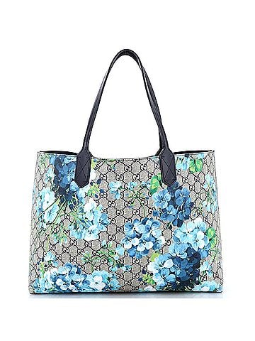 Gucci Reversible Tote Blooms GG Print Leather Medium (view 1)
