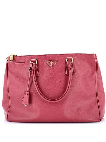 Prada Double Zip Lux Tote Saffiano Leather Large (view 1)