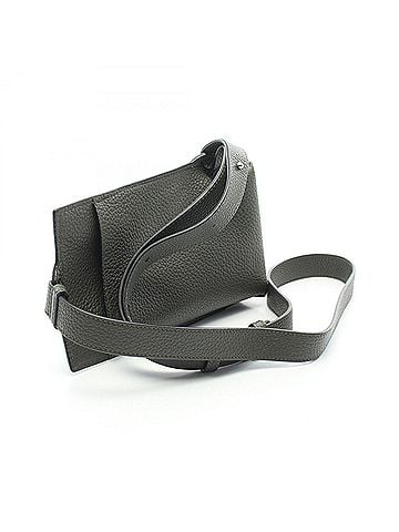 Loewe LOEWE Vertical T-Pocket Waist Bag/Body Bag/Handbag, Leather, Men's, Khaki (C500P02X02) (view 2)