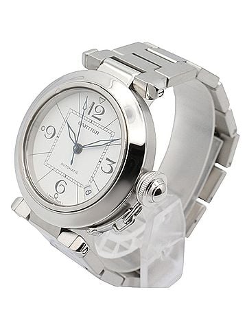 Cartier Cartier Pasha C Boys' Watch, Stainless Steel, White, W31074M7 (view 2)