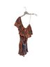Corey Lynn Calter Print Multi Color Romper Size M - photo 2