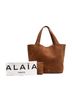 Alaïa 100% Leather Brown Nubuck Le Cabas Tote One size - photo 7