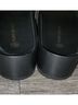 Tory Burch 100% Leather Black Gold Sandals Size 10 - photo 6