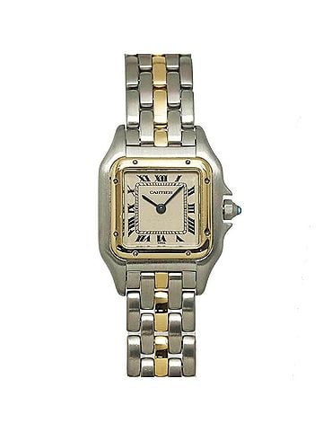 Cartier Cartier Panthère 1-Row SM 84083241 Two-Tone Ladies' Watch Ivory YG Yellow Gold Quartz (view 1)