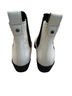 Ugg White Black Ankle Boots Size 7 1/2 - photo 3