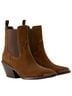 Ariat 100% Suede Brown Ankle Boots Size 7 - photo 1