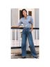 Veronica Beard 100% Cotton Solid Blue Jeans Size 32 - photo 5