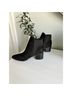 Aldo Black Ankle Boots Size 8 - photo 4
