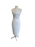 Bebe Solid White Cocktail Dress Size S - photo 1