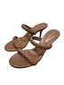 Gianvito Rossi 100% Leather Brown Tan Mule/Clog Size EU 37 - photo 6