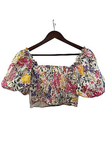 REVOLVE ASTR Short Sleeve Blouse (view 2)
