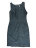 J.Crew 100% Polyester Black Casual Dress Size 8 - photo 1