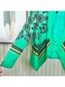 BCBGMAXAZRIA 100% Polyester 66% Rayon 8% Spandex Floral Green Blazer Size XS - photo 4