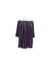 French Connection 100% Polyester Stripes Blue White Red Casual Dress Size 2X - photo 2