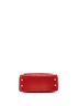 Chanel Red Coco Top Handle Bag Quilted Caviar with Lizard Mini One size - photo 2