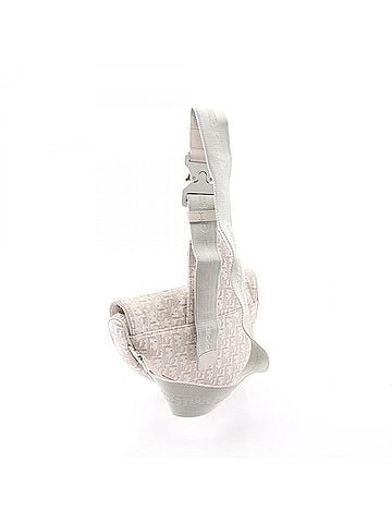 Christian Dior Christian Dior Dior SADDLE Saddle Bag Oblique Waist Body Handbag Canvas Men's White 1ADPO093YZY (view 2)