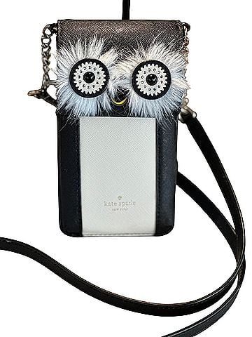 Kate Spade New York Kate Spade Penguin Phone Crossbody Bag Novelty Saffiano Leather Leather Crossbody Bag (view 1)