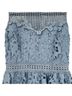 Aqua 100% Polyester Solid Blue Casual Dress Size XS - photo 5