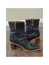 ALOHAS 100% Leather Black Ankle Boots Size 10 - photo 6