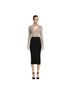 BCBG Color Block Black Casual Dress Size M - photo 1