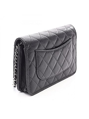 Chanel Chanel Matelassé Shoulder Bag/Handbag, Caviar Leather (Grained Calfskin), Women's, Black, AP0250 (view 2)