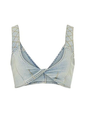 retrofête Denim Willis Bra Top Tank Top (view 1)