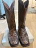 Custom Designed 100% Leather Brown Boots Size 7 1/2 - photo 4