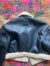 Zara 100% Polyurethane Black Tan Leather Jacket Size XS - photo 9