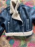 Zara 100% Polyurethane Black Tan Leather Jacket Size XS - photo 5