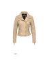 Mauritius 100% Calf Leather Tan Leather Jacket Size 12 - photo 3