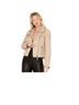Mauritius 100% Calf Leather Tan Leather Jacket Size 12 - photo 5