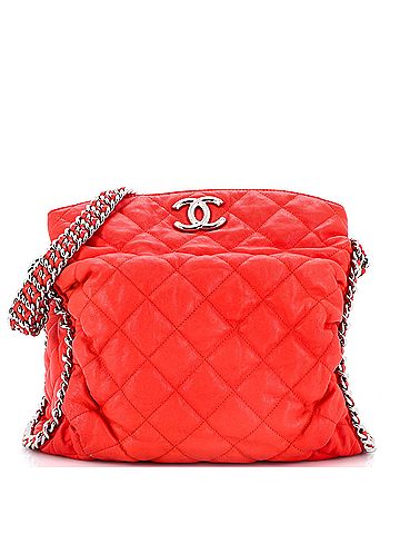 Chanel Chain Around Hobo Quilted Washed Lambskin (view 1)