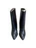 Lisa Vicky 100% Leather Black Boots Size 7 - photo 3