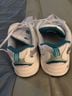 New Balance White Teal Sneakers Size 8 - photo 3
