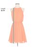 aina be 100% Polyester Solid Orange Aina Be Casual Dress Size S - photo 5