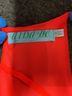 aina be 100% Polyester Solid Orange Aina Be Casual Dress Size S - photo 6