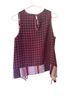Monteau 100% Polyester Floral Multi Color Sleeveless Blouse Size L - photo 2