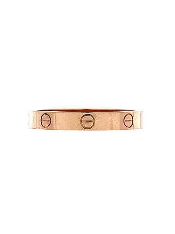 Cartier Love Wedding Band Ring 18K Rose Gold (view 1)