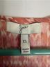 Joie 100% Silk Print Pink Ivory Sleeveless Blouse Size XS - photo 3