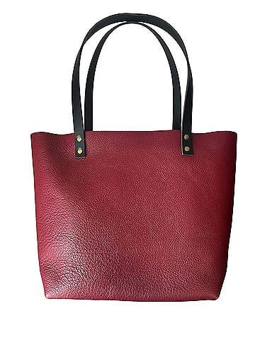 Portland Leather Goods  Large Classic Tote Leather Tote (view 2)