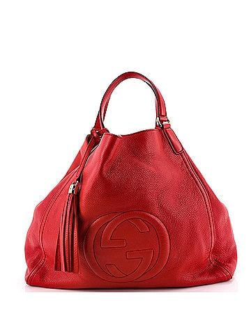 Gucci Soho Shoulder Bag Leather Large (view 1)