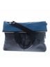 Coach 100% Leather Black Blue Leather Messenger One size - photo 4